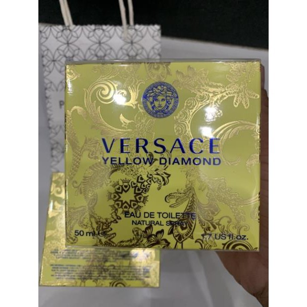 Nước hoa versace yellow diamond edt 50ml fullbox