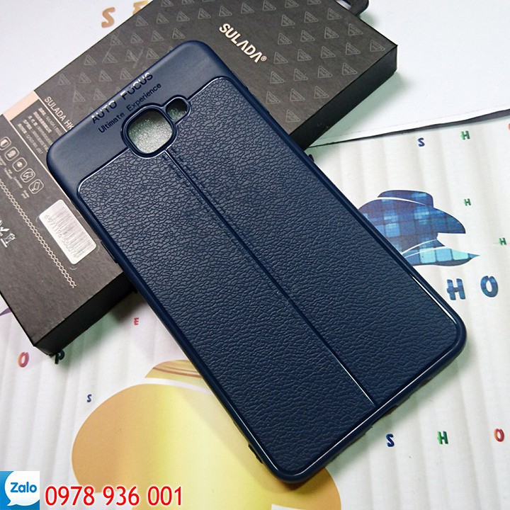 Ốp lưng Samsung Galaxy A9 Pro vân da loại A