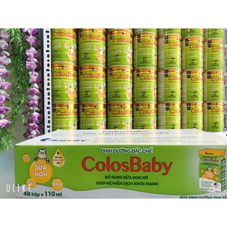 Combo 3 Lon Sữa Non ColosBaby Gold 1000IgG 0+ 800g