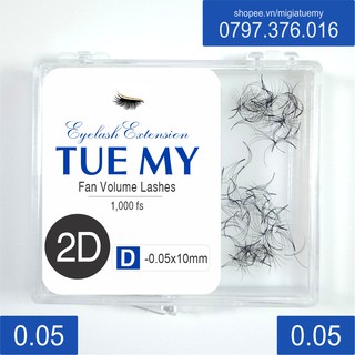 Mi Lụa Fan Volume 2D Sợi 0.05