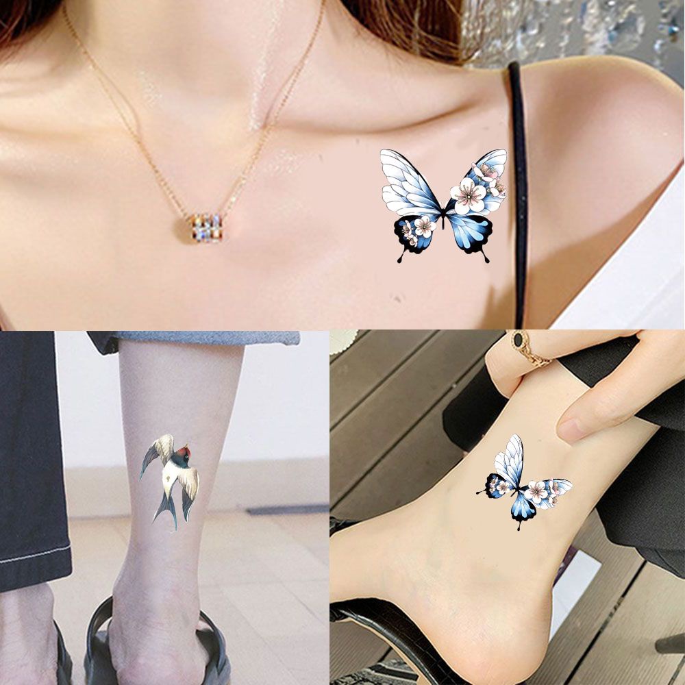 Miếng hình xăm dán tạm thời chống nước nhiều họa tiết trang trí nghệ thuật cơ thể