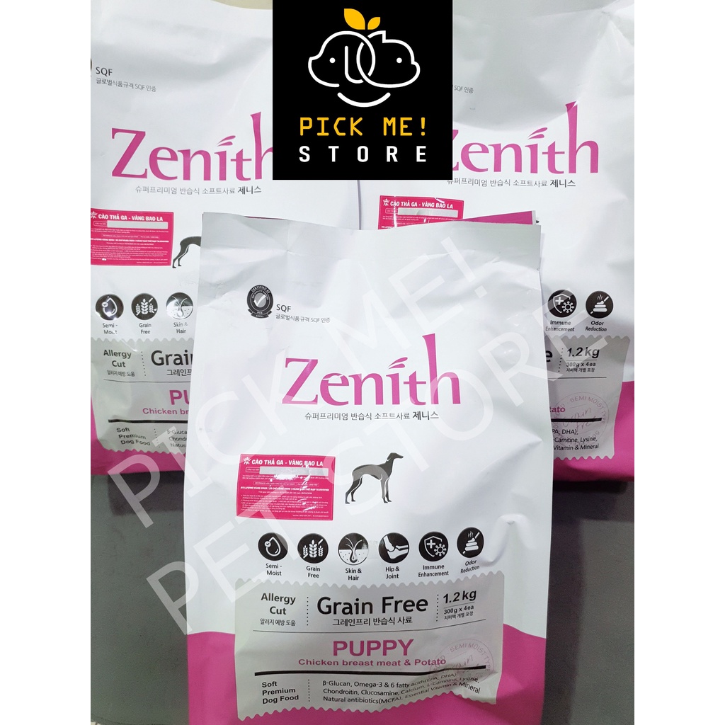 [ CHÍNH HÃNG ] Hạt Mềm Zenith Puppy Cho Chó Con 1.2kg