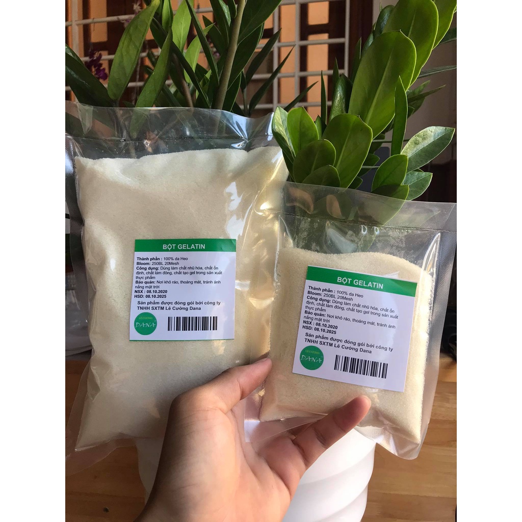 Bột Gelatin Đức Cao cấp - Gói 1Kg