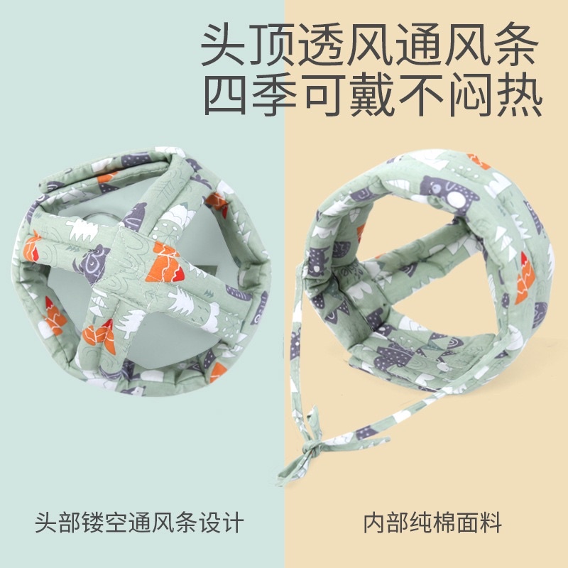 Mũ bảo hiểm cho bé tập đi và tập ngồi dùng cho trẻ từ 5-36 tháng tuổi