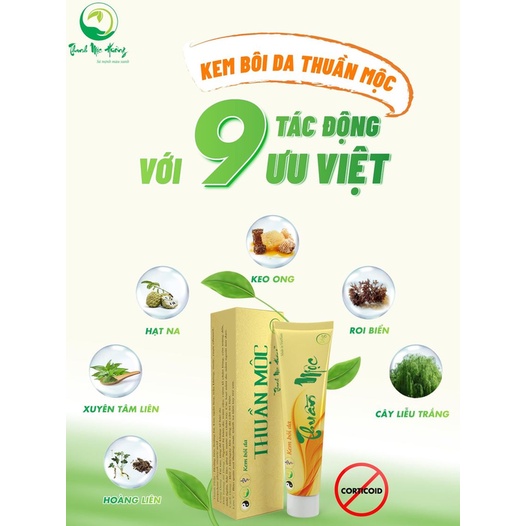 Kem bôi Da Thuần Mộc Thanh Mộc Hương