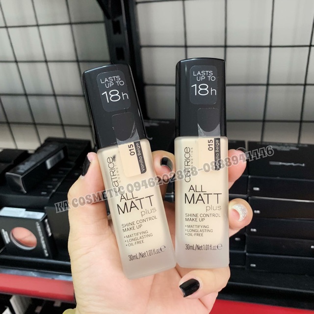 Kem nền Catrice Kiềm dầu, che khuyết điểm. Dành cho da có lỗ chân lông to | BigBuy360 - bigbuy360.vn