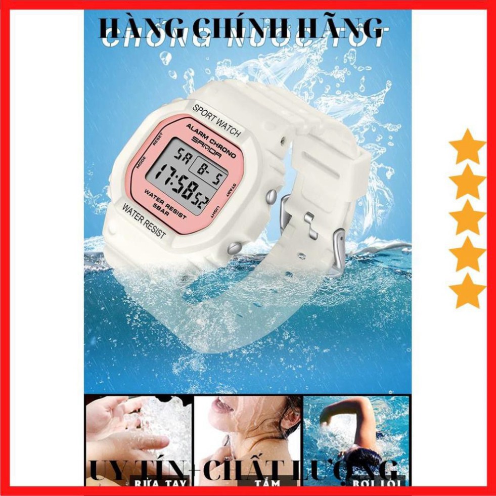 M09 [ HÀNG CAO CẤP ] Đồng hồ Nữ thể thao SANDA ROSE, nhãn hàng Cao Cấp Của Nhật, chống nước phải chăng 4 V071