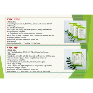 COMBO Phụ gia đặc biệt làm GIÒ CHẢ NGON