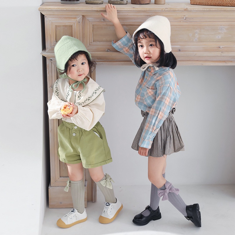 ❤Vớ Dài Đính Nơ Dễ Thương Dành Cho Bé Gái Sơ Sinh