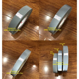 Cuộn dây phản quang vải poly màu xám bản 2,5cm*100m may kèm quần áo bảo hộ với 3 cấp độ phản quang ( ảnh thật)- hà