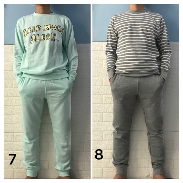 Set bộ quần áo nam nữ Gu disney lounge xuất dư(size s,m)