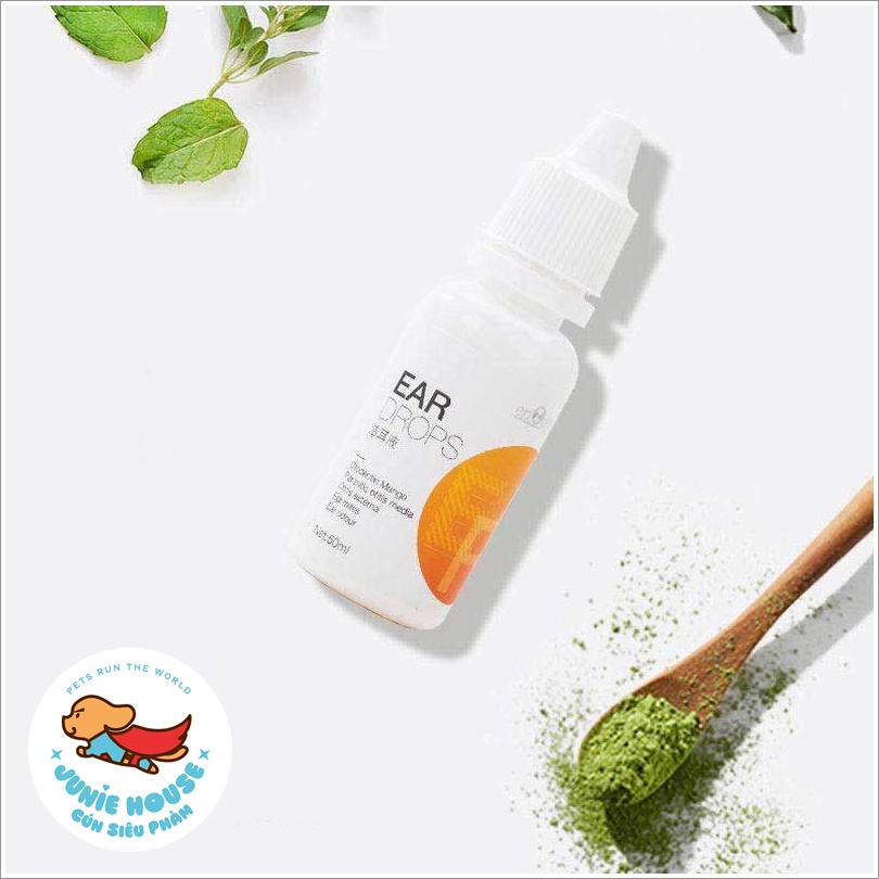 Chai nhỏ vệ sinh làm sạch tai cho chó mèo SOS