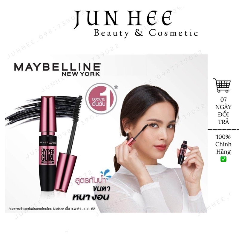 [ HCM SỈ ] Mascara Maybeline Volum Express Hyper Curl Thái Lan #0