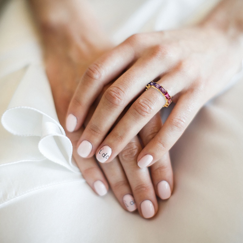 Tmdbyx Nhẫn Đeo Ngón Tay Màu Cầu Vồng Đơn Giản Thời Trang Cho Nữ