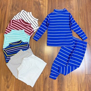 bộ borip cotton vnxk cổ 3cm