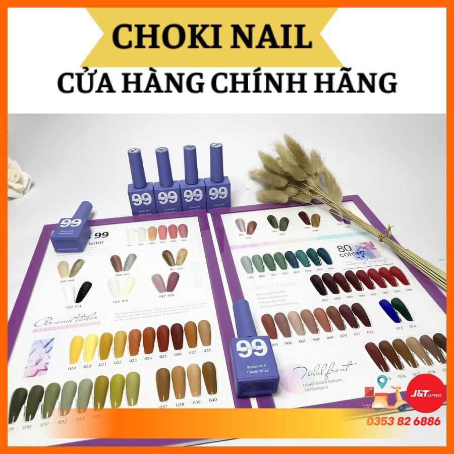 [Hàng Chính Hãng] Sơn gel Nails 99 sơn móng tay chân cao cấp độc quyền 3