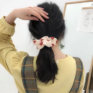 Dây Cột Tóc Co Dãn Hình Trái Tim Đáng Yêu Cho Nữ
