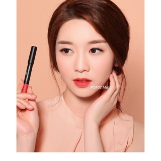 Son bút chì apieu color lip pencil matt lì mịn tự nhiên