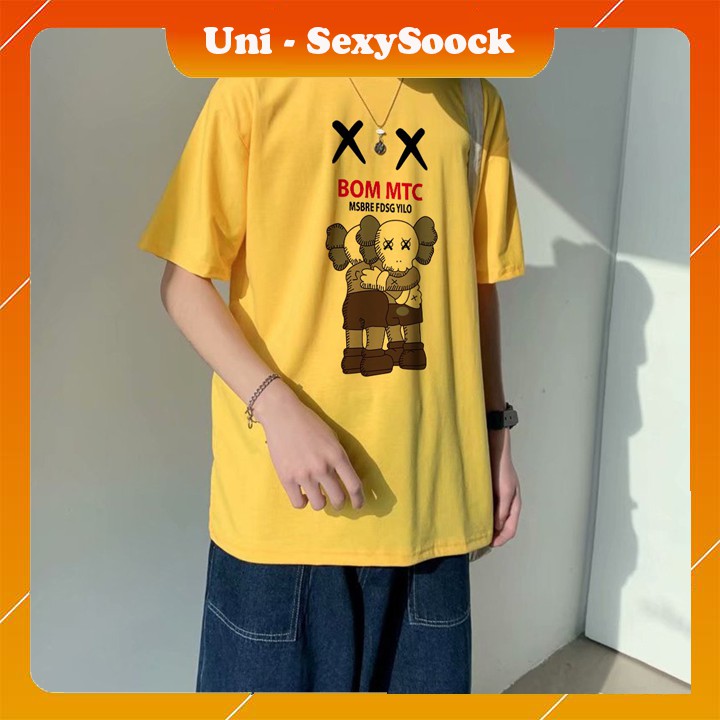 [Uni Trend] Áo Thun Tay Lỡ In Kaws Bom MTC , Độc - Lạ thể hiện cá tính mạnh mẽ. Sản phẩm có rất nhiều màu đẹp  👌 | BigBuy360 - bigbuy360.vn