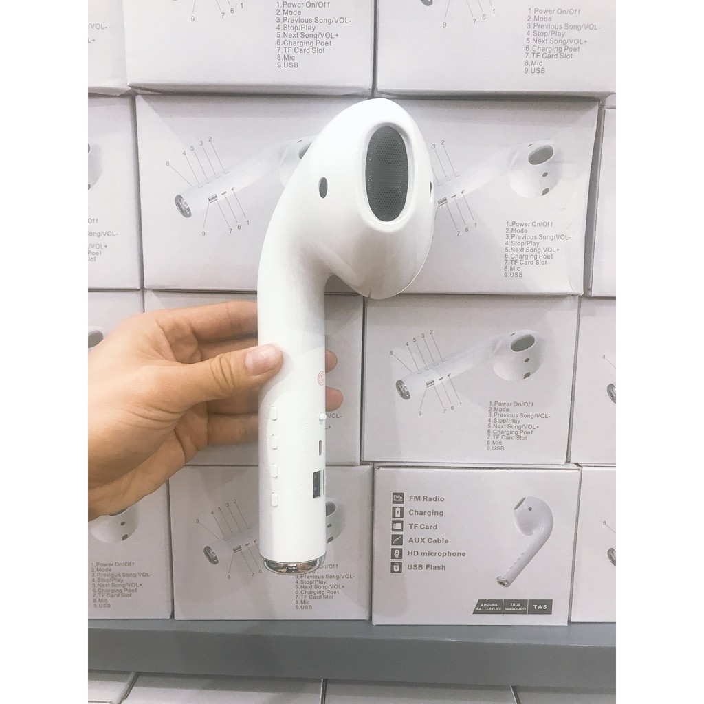 ⚡ GIÁ SỐC ⚡ HÀNG HOT NHẤT HIỆN NAY LOA BLUETOOTH AIRPOD KHỔNG LỒ - ÂM THANH SỐNG ĐỘNG