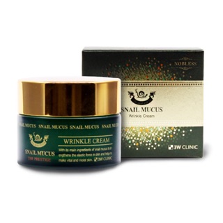 KEM DƯỠNG DA ỐC SÊN - SNAIL MUCUS WRINKLE CREAM 3W CLINIC