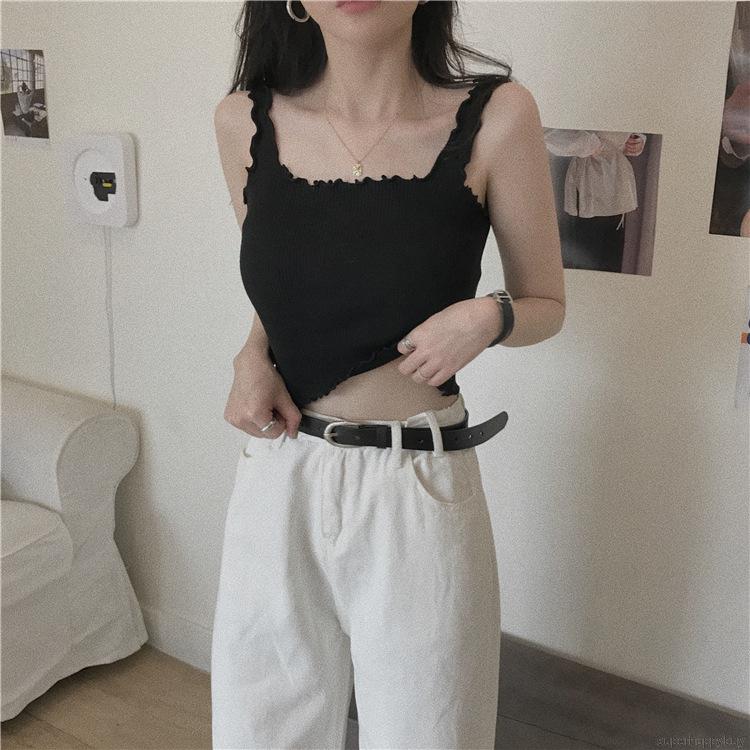 Áo Camisole Trơn Màu Xinh Xắn Dành Cho Nữ | BigBuy360 - bigbuy360.vn