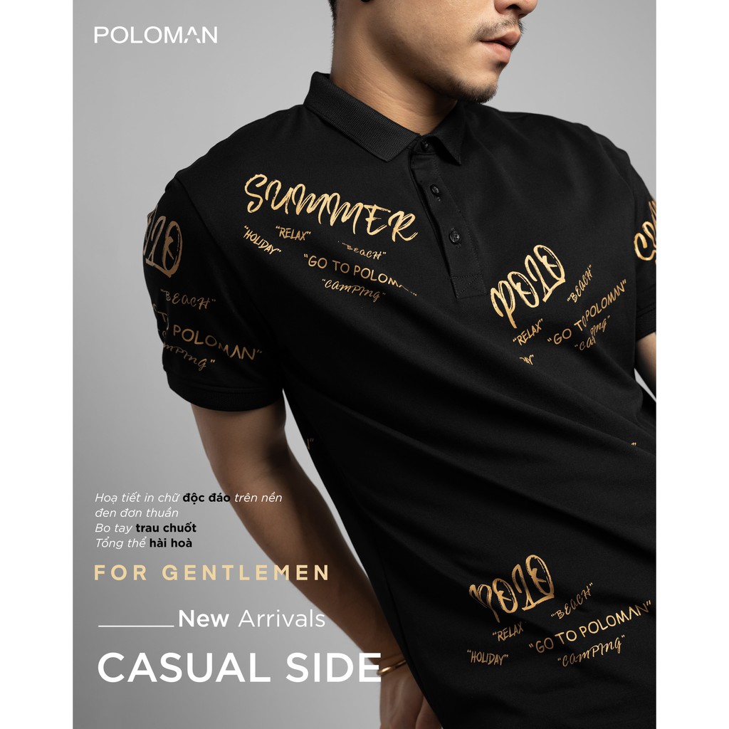Áo Polo nam cổ bẻ phối TABI vải cá sấu Cotton xuất xịn,chuẩn form,trẻ trung, thanh lịch - HappyHow | BigBuy360 - bigbuy360.vn
