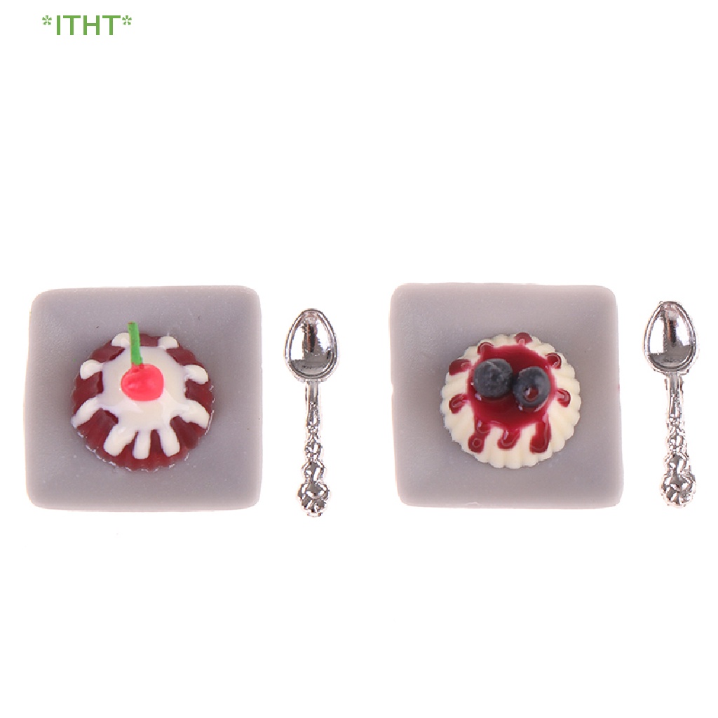 Hộp Bánh Snacks Đồ Chơi Cho Nhà Búp Bê 1 / 12 Mới