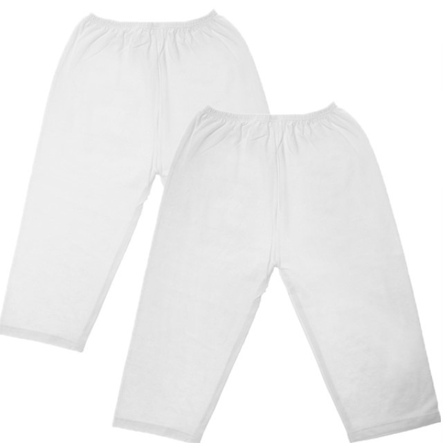 10 Quần Dài Sơ Sinh Trắng Bossini Cho Bé 2kg -26kg