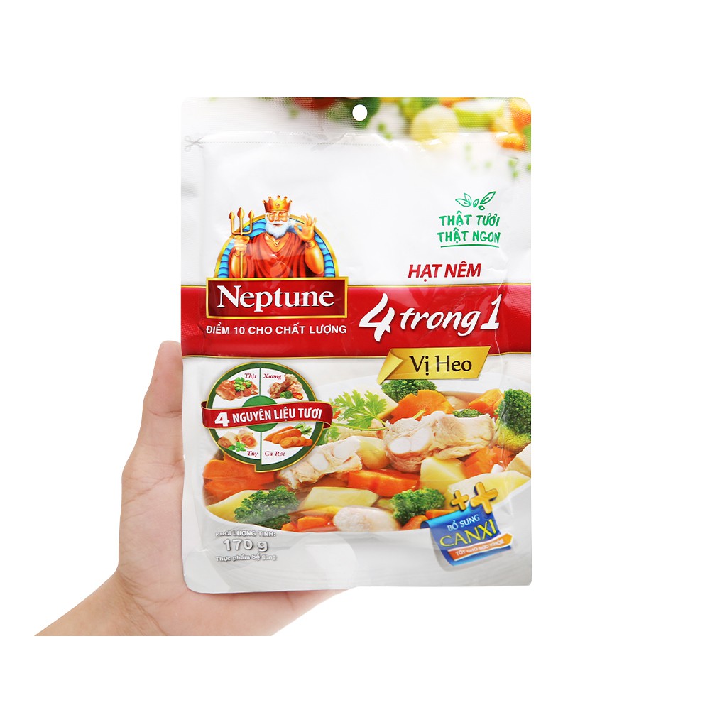 Hạt Nêm Neptune vị heo 350gr