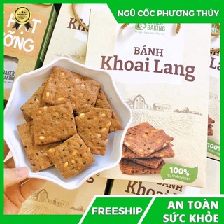 Bánh khoai lang ăn kiêng không đường hộp 500gr