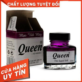 Mực bút máy viết máy QUEEN 30 ml