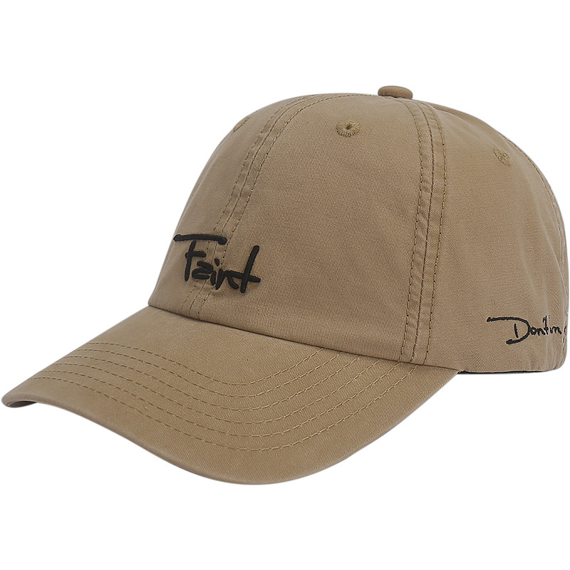 Nón Lưỡi Trai LINJW Cotton Thêu Họa Tiết Cá Tính Dành Cho Nam Và Nữ 2020