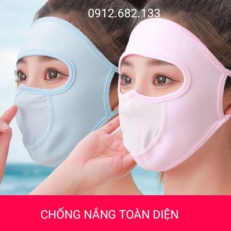 [Mới 2021] Khẩu trang toàn mặt, khẩu trang ninja chống nắng thoáng khí | BigBuy360 - bigbuy360.vn