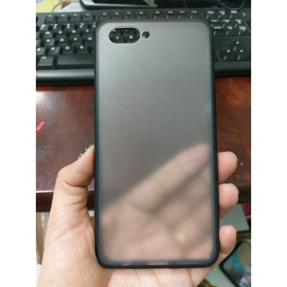 ốp lưng oppo A3s- trong nhám viền dẻo