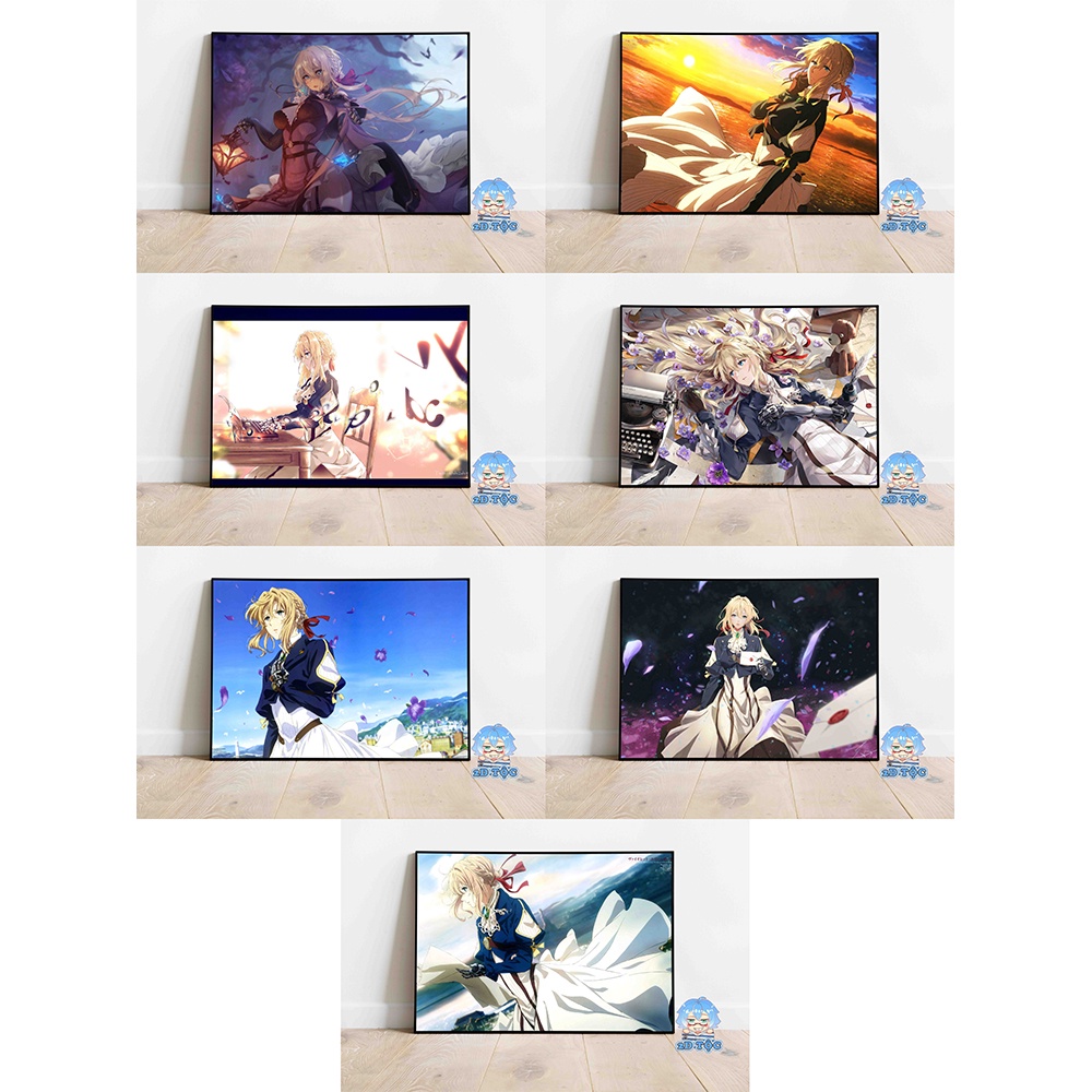 ẢNH POSTER A3 ANIME VIOLET EVERGARDEN (21) CHẤT LIỆU GIẤY CAO CẤP - 2D TỘC SHOP