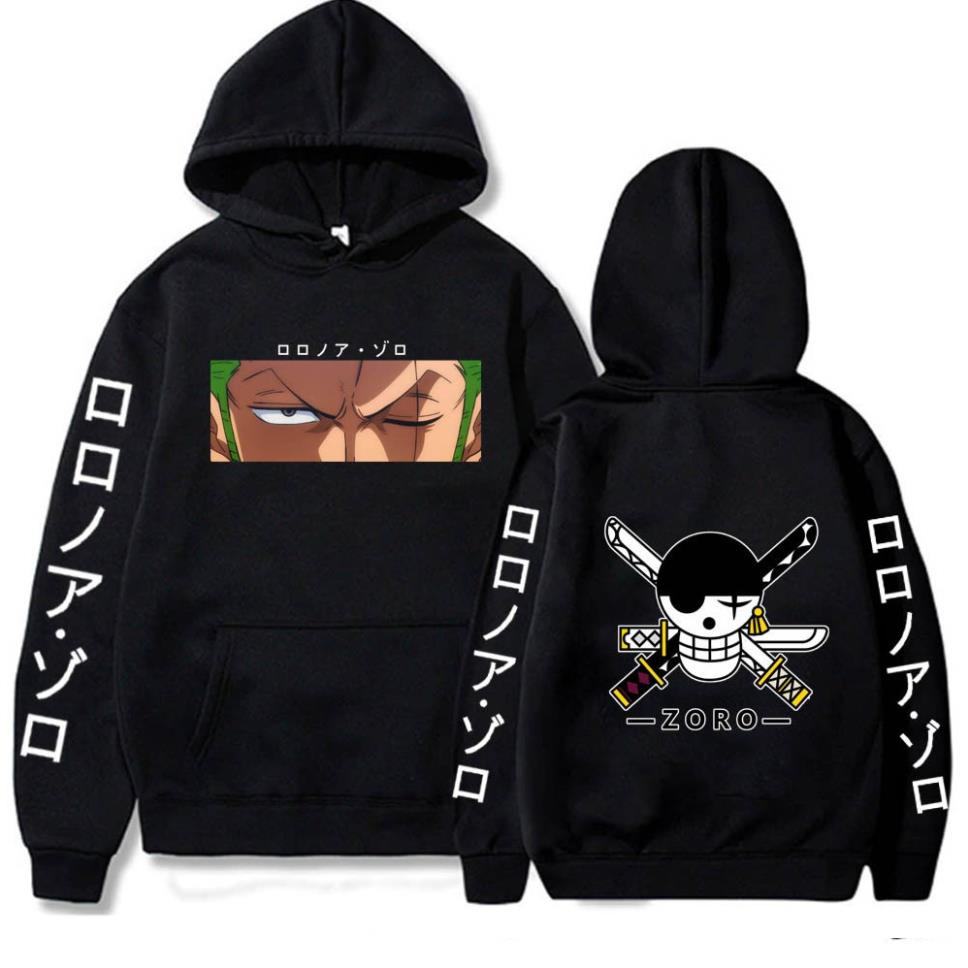 🎁 Áo hoodie Zoro One Piece đôc chất dài tay đẹp siêu ngầu giá rẻ 💖
