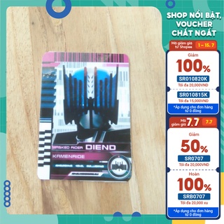 Thẻ Kamen Rider Diend - KamiShop - Kamen Rider Card