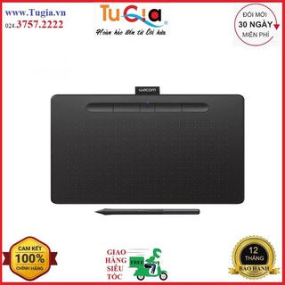 Bảng vẽ Wacom CTL-672 (kích thước lớn) dùng cho thiết kế và đồ họa (cao cấp) - Hàng chính hãng