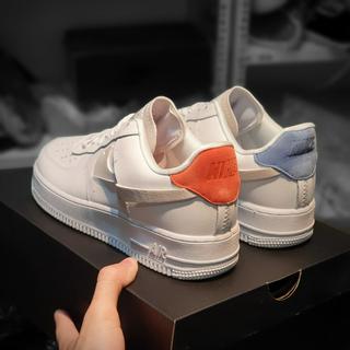 [Sale Sốc] Giày Sneaker NNữ AF1 Gót Xanh Đỏ