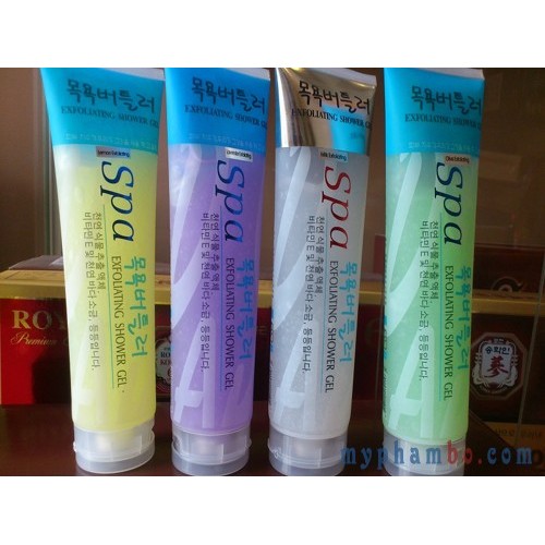Gel tẩy da chết spa