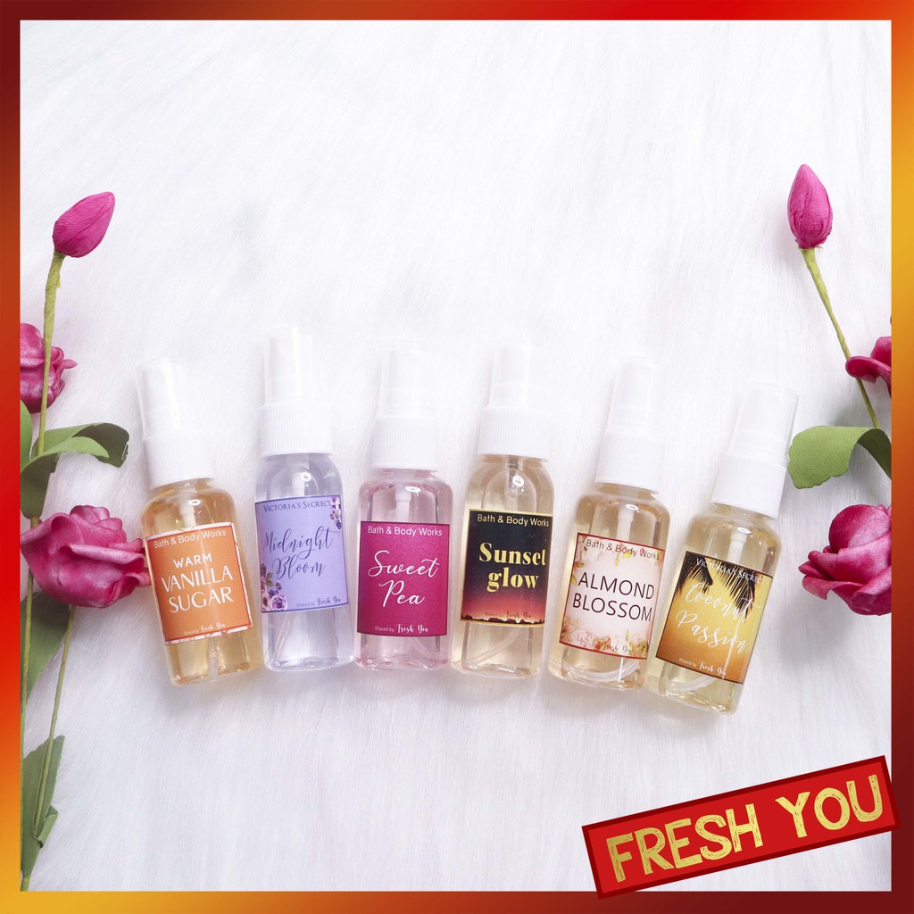 [Bath&Body Works - Mùi ngọt 1] Xịt Thơm toàn thân 30ml | BigBuy360 - bigbuy360.vn