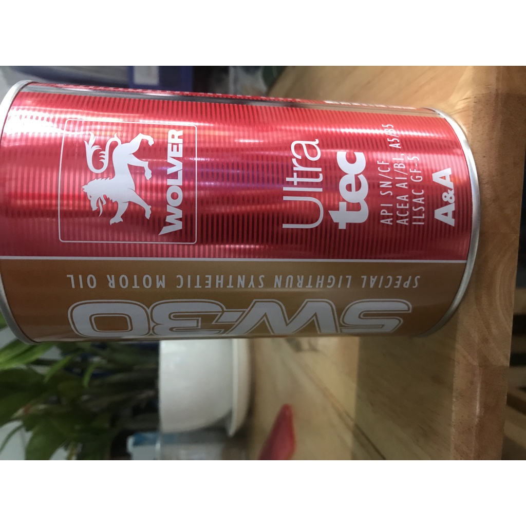 Nhớt động cơ WOLVER Ultratec A1 5W-30