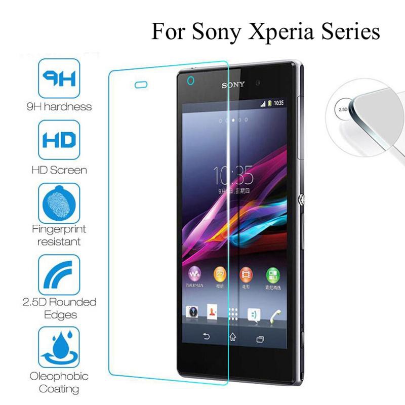 Kính cường lực bảo vệ màn hình cho Sony Xperia XA Ultra X Performance XA1 Plus XA2 C3 C4