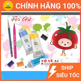 Lốc 10 quyển vở vẽ a4 - gáy lò xo loại 1 - loại đẹp nhất , penbox