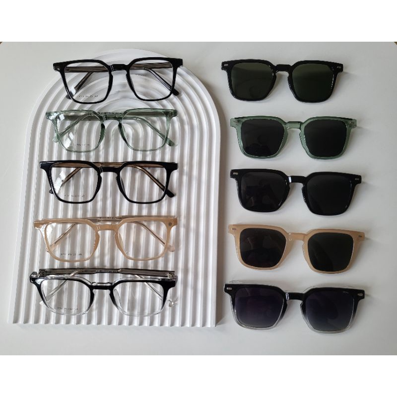 Kính mát,Kính cận râm 2 trong 1 thời trang 8191 Chilistore