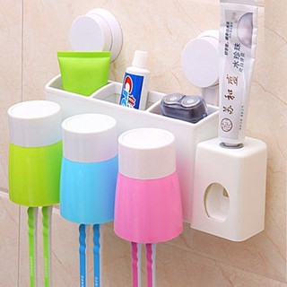 DỤNG CỤ NHẢ KEM ĐÁNH RĂNG TỰ ĐỘNG 3 CỐC