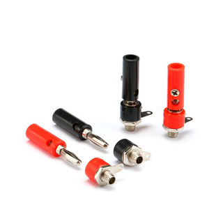 Jack Băp Chuối, Jack Cắm Loa 4mm Đực - Cái