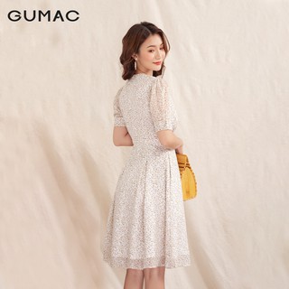 Đầm hoa cổ danton DA1006 GUMAC