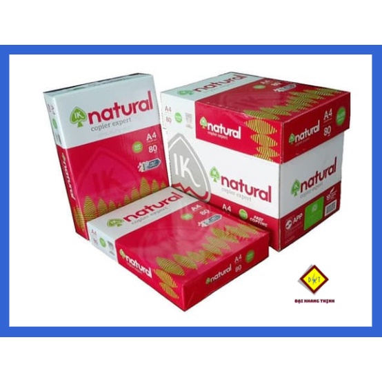 Giấy A4 IK Natural 70gsm giấy in Photo A4 giá rẻ